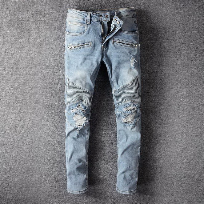 Balmain long jeans man 28-40 2022-3-3-105